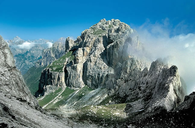 Monte castello, dolomiti friulane